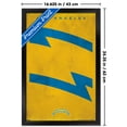 thumbnail image 3 of NFL Los Angeles Chargers - Logo 25 Wall Poster, 14.725" x 22.375" Framed, 3 of 5
