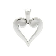 James Avery 925 Sterling Silver Open Heart Charm Pendant