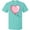 Scuba Blue, variant on Inktastic Pink Balloon Heart T-Shirt