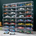 thumbnail image 2 of Vitrina para coches de juguete, caja de fósforos, escala 1/64, con capacidad para 32 coches, 2 of 6