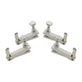 thumbnail image 2 of FashionCha 4 Pieces Violin Fine ,3/4 4/4 String Adjuster Creative Accessories Metal Anti Rust Premium for Easy Tuning Violin Parts silver, 2 of 8