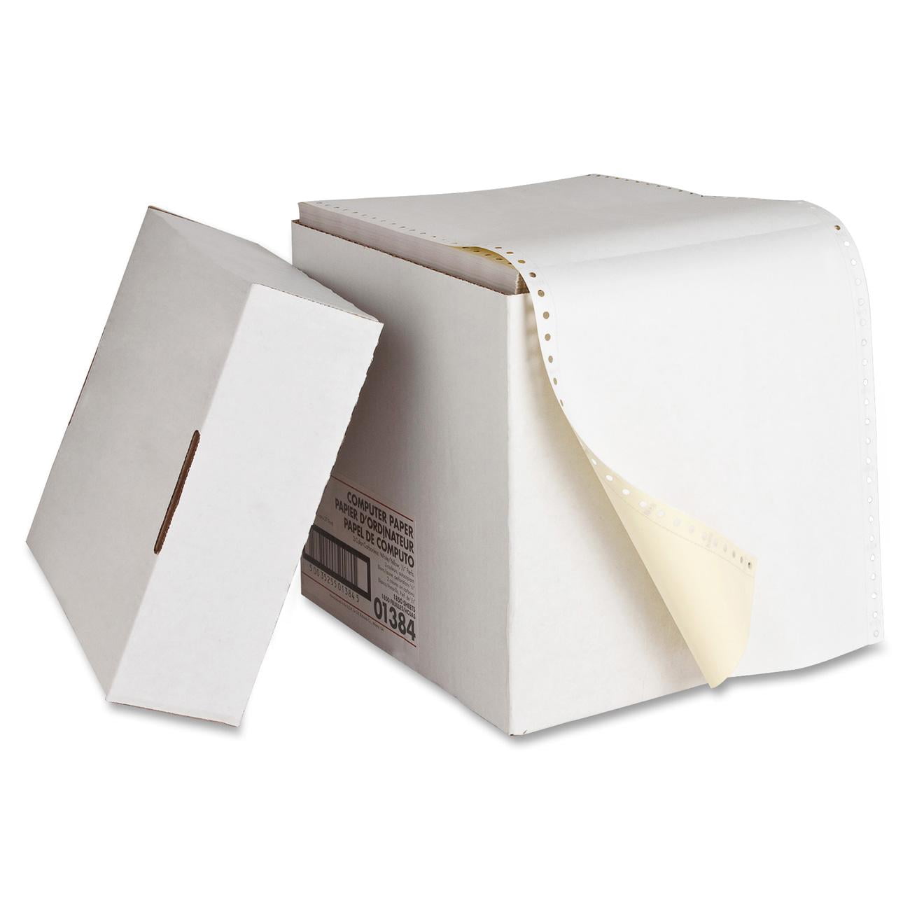 Sparco, SPR01384, Multicolor Carbonless Computer Paper, 1850 / Carton