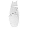 thumbnail image 1 of Manta para Bebé en Cochecito Baoblaze de Dormir para Bebé 0- con Sombrero para Mantener a Recién Nacido Blanco Envoltura de pañales para bebés 70x50cm, 1 of 8