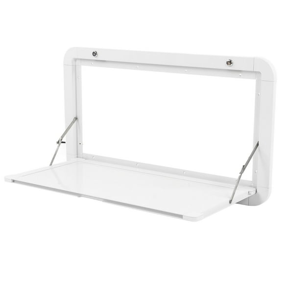RV External Folding Dining Table, Wall Mount RV Drop Leaf Table Floating Desk With Lock, Fold Down Picnic Table Wall Hanging Dining Table Workstation For MPV Boat