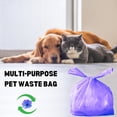 thumbnail image 7 of Baby Diaper Bag Disposable (300 ct.) Fresh Baby Powder Scented Easy Tie Handles Scented Diaper Sacks Disposable Dog Poop Waste Bags Cat Litter Bags (300 Bags), 7 of 7