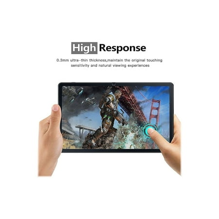 SaharaCase - ZeroDamage Ultra Strong Tempered Glass Screen Protector for Samsung Galaxy Tab S8 - Clear