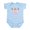 Sky Blue, variant on CafePress - Line Change Dump Infant Bodysuit - Baby Light Bodysuit, Size Newborn - 24 Months
