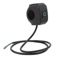 thumbnail image 1 of Interruptor De Manillar De Motocicleta, Interruptor De Botón De Control De Faro De Bocina De Manillar De Plástico Impermeable Universal De 22 Mm Para Montar, 1 of 7