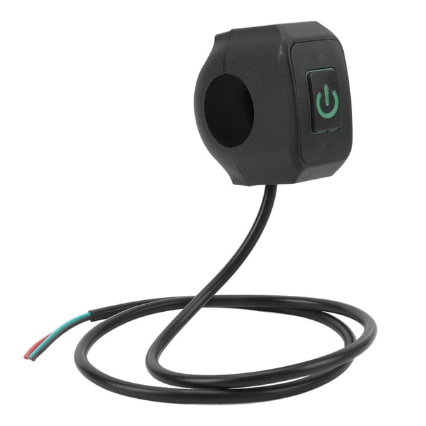 Interruptor De Manillar De Motocicleta, Interruptor De Botón De Control De Faro De Bocina De Manillar De Plástico Impermeable Universal De 22 Mm Para Montar
