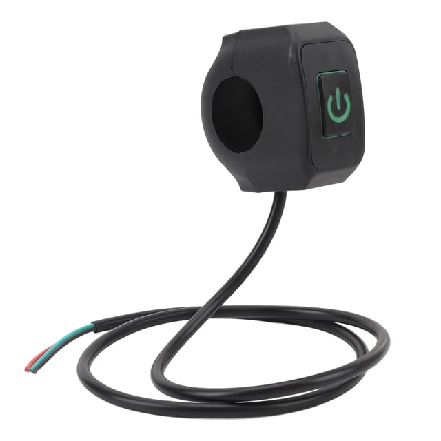 Interruptor De Manillar De Motocicleta, Interruptor De Botón De Control De Faro De Bocina De Manillar De Plástico Impermeable Universal De 22 Mm Para Montar