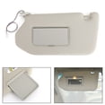 thumbnail image 1 of Left Sun Visor Gray For 13-18 Pathfinder 14-17 Infiniti QX60 w/ Lamp, 1 of 10
