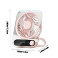 thumbnail image 3 of XGFHYJEH Desk Fan, Small Fan, Tabletop Fan, Small Desk Fan, Small Fans for Desk, Desk Fans for Home, Desk Fans Small Quiet, Portable Personal Electric Fan, Desk Fans under $15.00, 3 of 7