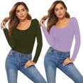 thumbnail image 1 of Pack 2 Blusas Mujer Manga Larga Interior Térmico Sueter Dama LOLE Blusa, 1 of 5