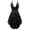 Black, variant on SteamUpnk Corset and Bustier Leather basques Womens burlesque Plus Size Pirate Costumes Black XXS
