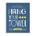 thumbnail image 2 of Stupell  Blue 'The Boss Says' Bathroom Art Wall Plaque - 10x15, 2 of 2