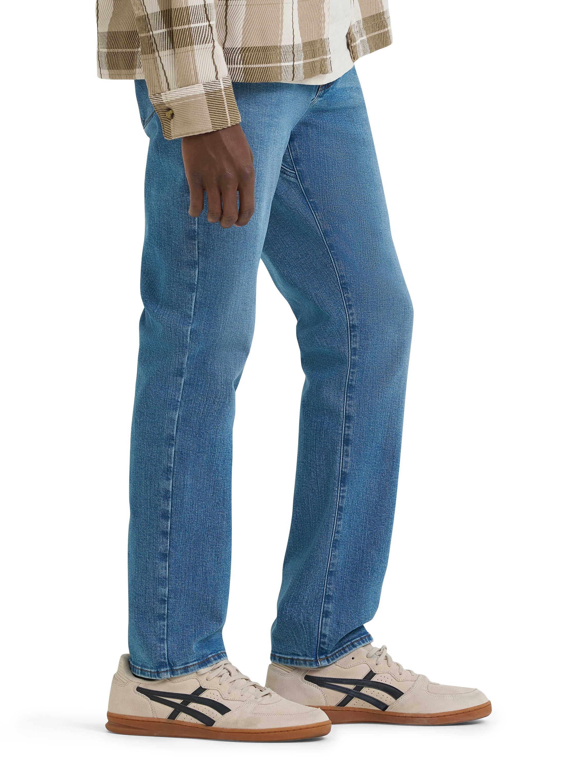 Lee® Men's Five Pocket Relaxed Taper Denim Jeans