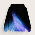 thumbnail image 5 of SERTG Kids Winter Top Gradient Glitter Casual Printed Hoodie Long Sleeves with Pockets Hoodie Top for Children 3-14 Years(Blue,11-12 Years), 5 of 5