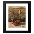 thumbnail image 2 of Egon Schiele 20x24 Black Modern Framed Museum Art Print Titled - Still Life with Candlestick, Vase and Mask (1905), 2 of 5
