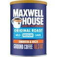 thumbnail image 3 of (3 pack) Maxwell House Original Roast Ground Coffee, 10.3 oz Canister, Medium, 3 of 17