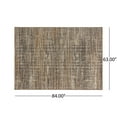 thumbnail image 2 of Katherine Outdoor 5'3" x 7' Contemporary Area Rug, Gray and Beige, 2 of 5