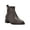 Dark Brown, variant on Womens Deneice 2 Faux Leather Almond Toe Ankle Boots