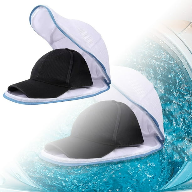Bolsa para lavar sombreros Bolsa deformable para lavar sombreros Bolsa de red para lavar a máquina Bolsa de lavandería portátil para uso doméstico