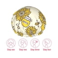 thumbnail image 3 of Pofeuu Cartoon Honey Pot Bee Sunflower 标题, 3 of 7
