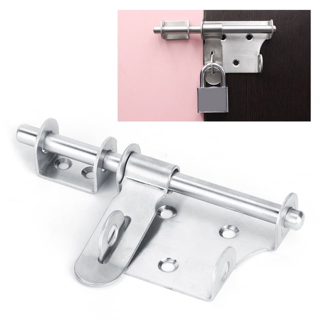 Cerrojo de puerta, puerta de seguridad de acero inoxidable Perno de puerta Perno de puerta de seguridad construido para profesionales