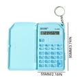 High Appearance Value Small Portable Calculator Fliptop Students With