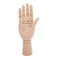 thumbnail image 2 of Drawing Mannequin Hand,Wood Mannequin Hand Flexible Wood Mannequin Hand Wooden Hand Class Leading Features, 2 of 14