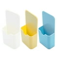 thumbnail image 3 of CoreLiving Magnetic Pen Holder for Whiteboard and Fridge, Dry Erase Marker Organizer Pencil Cup Storage for Office Locker Metal Cabinets, 1Pack Blue, 3 of 7