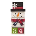 thumbnail image 1 of Colección decorativa para colgar en la pared DII Snowman Advent, 1 of 1