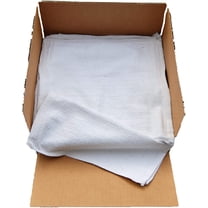 WHOLESALE BOX of 300 NEW 100% COTTON TERRY CLOTH CLEANING TOWELS SHOP RAGS 12X12-