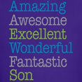 thumbnail image 3 of CafePress - Son Amazing Fantastic Kids Dark T Shirt - Dark T-Shirt Kids XS-XL, 3 of 4