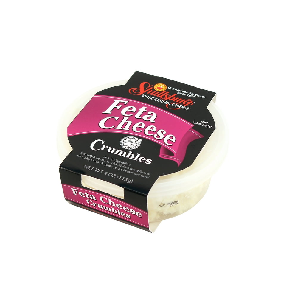 Athenos Traditional Crumbled Feta Cheese, 4 Oz.