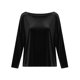 thumbnail image 4 of Karight Velvet Tops for Women Long Sleeve Crew Neck Tshirts Casual Loose Fit Tunic Blouses Elegant Party Dressy Outfits, 4 of 5