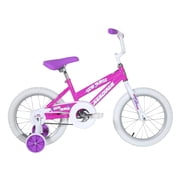Dynacraft Magna Star Burst 16 Kids Bike, Pink White, Ages 5-7