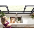 thumbnail image 4 of Ruvati USA RVH8320 30 in. Workstation Rounded Corners Undermount Ledge Kitchen Sink with Accessories, 4 of 7