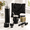 Black-FULL KIT, variant on Dark Gray FULL KIT 750ml Double-Wall Insulated Stainless Steel Yerba Mate Drinkware Set