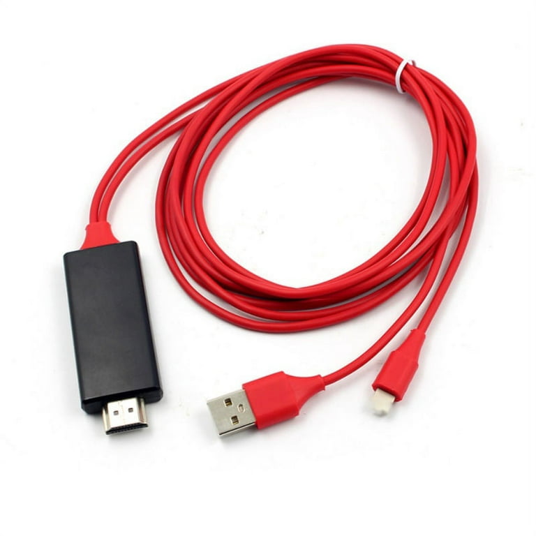 Lightning to HDMI (HDTV) Cable 2M - Techno Computer Shop
