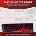 thumbnail image 5 of AULA WIN68 HE 68-Key Wired Hall Effect Magnetic Switch Gaming Keyboard, RGB Illuminated, Rapid Trigger, Compact 60%, Anti-Ghosting, USB-A, Black, 5 of 11