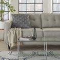 thumbnail image 3 of homeroots home decor 386156 Slate Gray Distressed Gradient Throw Pillow, 3 of 3
