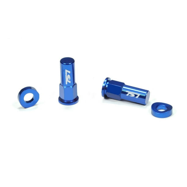 Blue Rim Lock Spacer Nut Kit CR YZ KX RM CRF YZF KXF RMZ 85 125 250 450