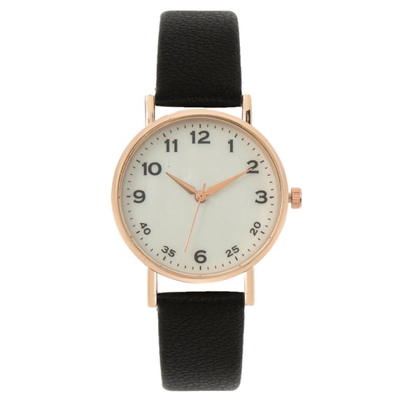 SUSHNAG Women'S Quartz Watch Women Casual Leather Analog Quartz Watch Ms. Wristwatch Clock Business Date Casual Watch