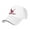 White, variant on Montclair State University Logo Sandwich Cap Unisex Classic Baseball Capunisex Adjustable Casquette Dad Hat