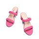 thumbnail image 2 of Sandalia DREAM PAIRS DHS213-2 Tacón Bloque Trenzado Rosa Fucsia 5, 2 of 6