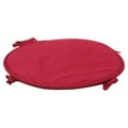 thumbnail image 4 of SHISUYAN Coussin de Siège 1 Pack pour Chaise Rouge Foncé Design Rond Confort Soutien Usage Familial, 4 of 8