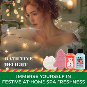 Advent Calendar 2026 with 24pcs Countdown to Christmas Day Gift Sets for Women, Xmas Bath & Body Spa Gift Baskets for Her