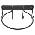 thumbnail image 1 of Estante de hierro para pared con 4 ganchos para exhibir pelotas de baloncesto, ideal para fútbol, fútbol y baloncesto. Soporte resistente para macetas, ideal para decoración del hogar, jardín y gara, 1 of 5