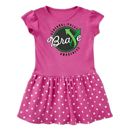 

Inktastic Cerebral Palsy Awareness Brave Gift Baby Girl Dress